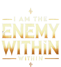 I´M The Enemy Within Bold Motivational Statement Women’s Perfect Tri Rocker Tank