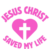 Jesus Saved My Life Breast Cancer Awareness T-Shirt