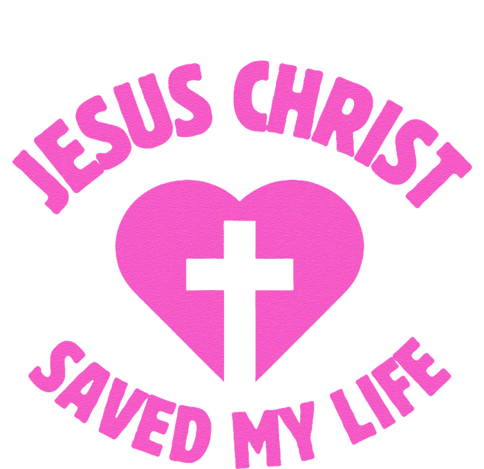 Jesus Saved My Life Breast Cancer Awareness T-Shirt