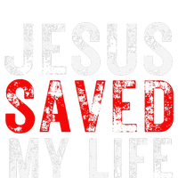 Jesus Saved My Life Christian Cross City Backpack