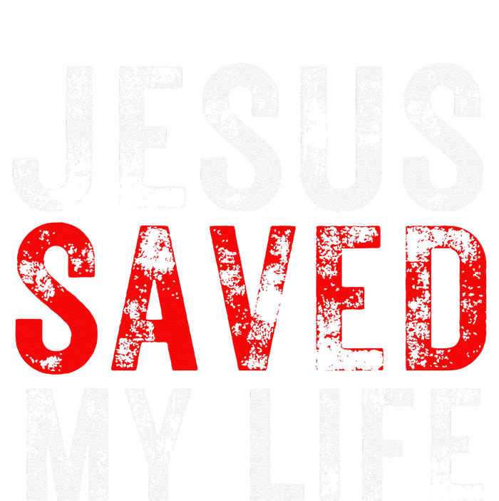 Jesus Saved My Life Christian Cross City Backpack