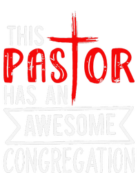 Pastor Has An Awesome Congregation Christian Church Priest Women's T-Shirt