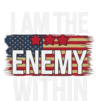 I Am The Enemy Within Kamala Harris Vs Trump Women's Perfect Tri Tunic Long Sleeve Shirt