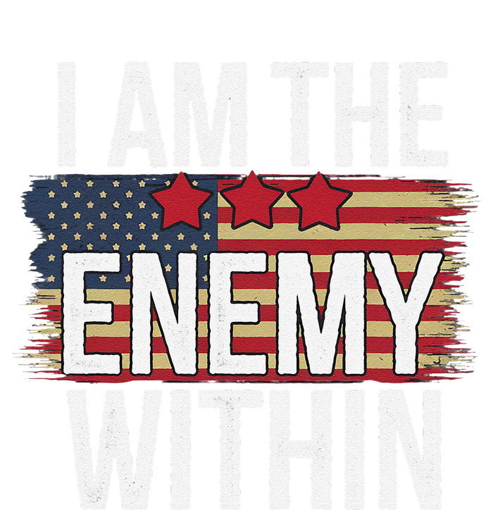 I Am The Enemy Within Kamala Harris Vs Trump Women's Perfect Tri Tunic Long Sleeve Shirt