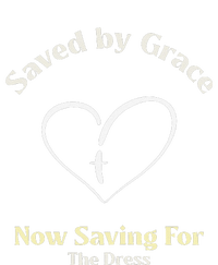 Saved By Grace Now IM Saving For The Dress Christian Bride Kids Tie-Dye T-Shirt