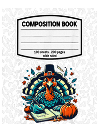 Composition Book Notebook Lover Turkey Costume Thanksgiving High Crown Mesh Back Trucker Hat