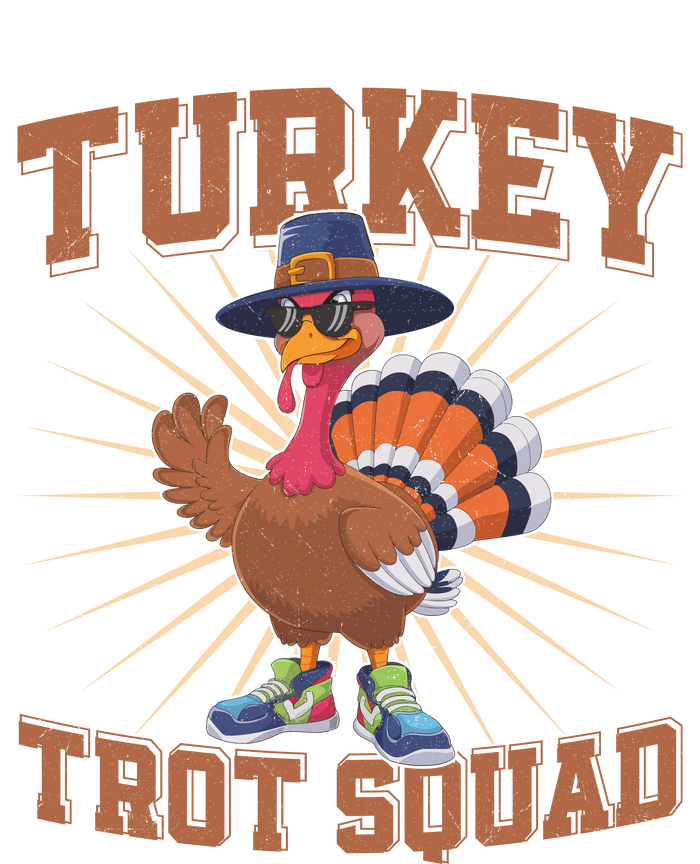 Turkey Trot Squad 2024 Grommeted Golf Towel