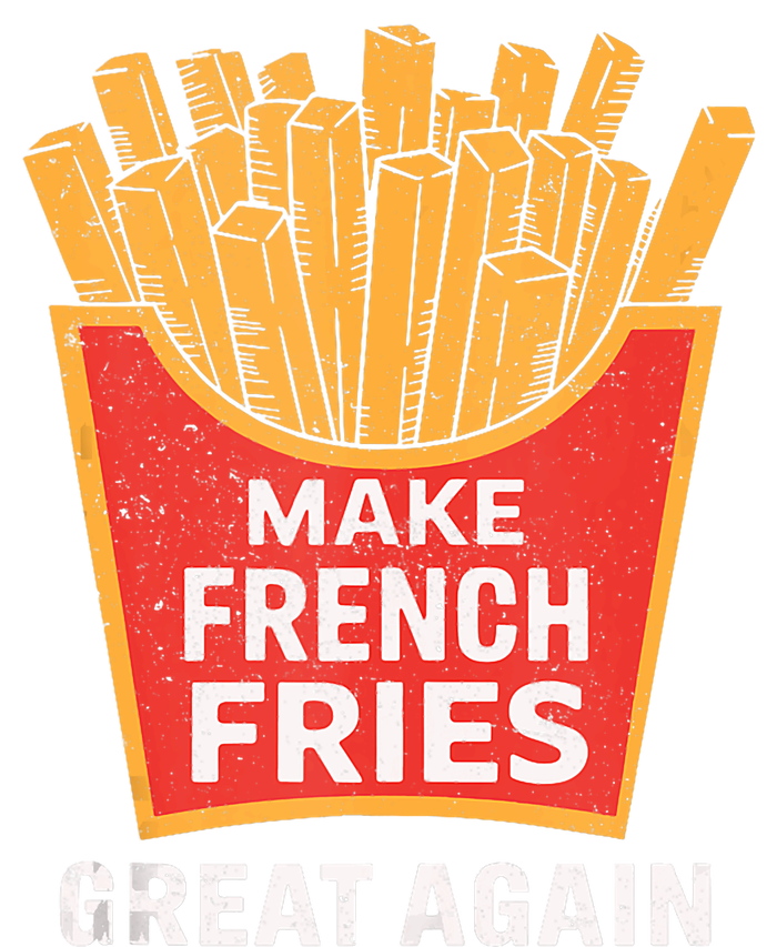 Make French Fries Great Again Donald Trump 2024 French Fry Infant Fleece One Piece