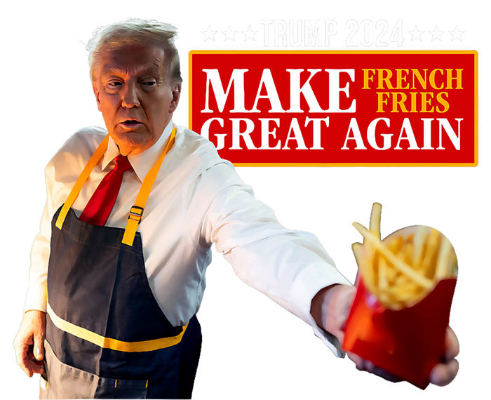 Donald Trump 2024 French Fry Make French Fries Great Again T-Shirt