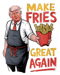 Make Fries Great Again Viral Doanld Trump Meme Tie-Dye T-Shirt