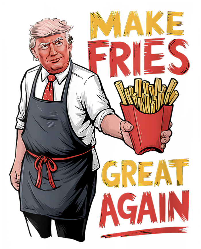 Make Fries Great Again Viral Doanld Trump Meme Tie-Dye T-Shirt