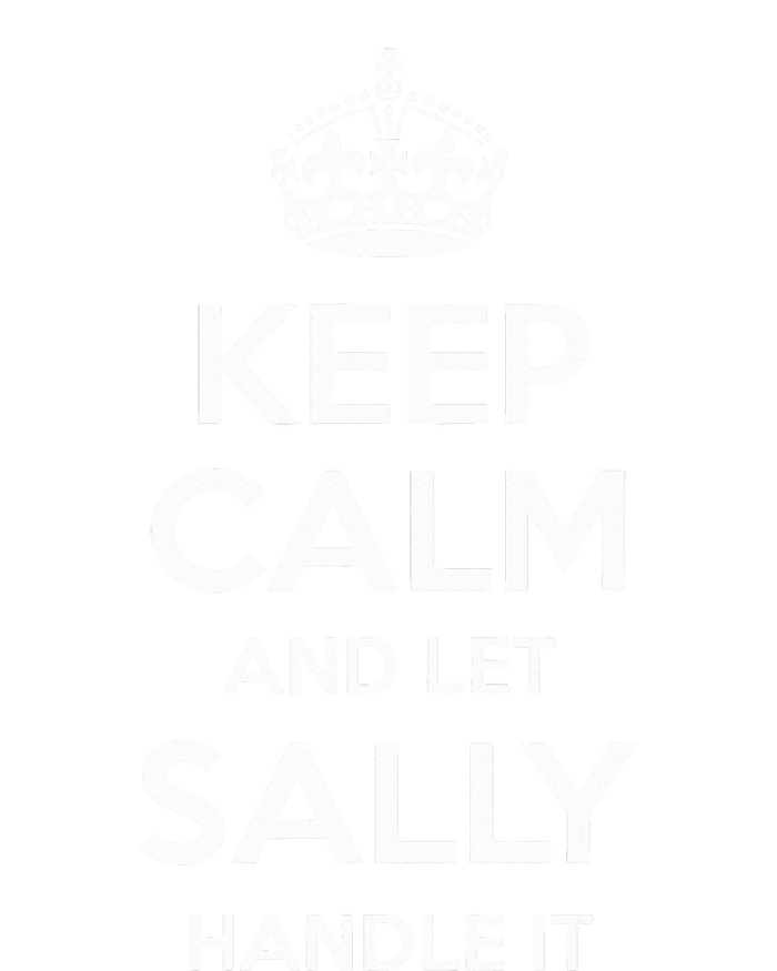 Sally Keep Calm Personalized Name Funny Birthday T-Shirt