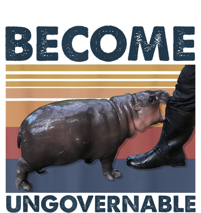 Become Ungovernable Moo Deng Humor T-Shirt