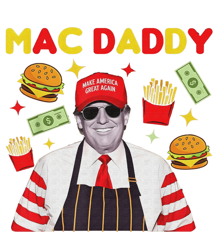 Vance 2024 Makes French Fries Funny Trump Fries Making Fries Mac Daddy T-Shirt