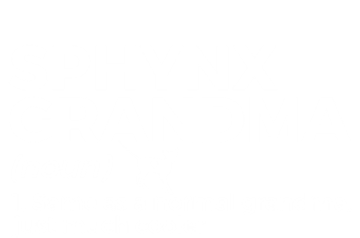 Sphynx Grandma Definition Funny Sphynx Cat T-Shirt