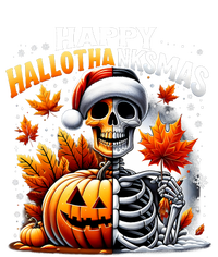 Vintage Halloween Merry Christmas Happy Hallothanksmas Women's Tri-Blend 3/4-Sleeve Raglan Shirt