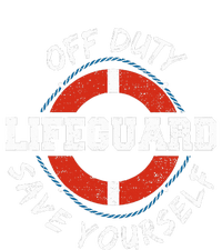 Lifeguard Off Duty Lifeguar... Employee Sayings Cooling Performance Long Sleeve Crew