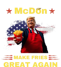 Mcdon 2024 Donald Trump French Fry Cooking Friesff T-Shirt