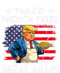 Donald Trump 2024 French Fry Make French Fries Great Again Women's Pullover Hoodie