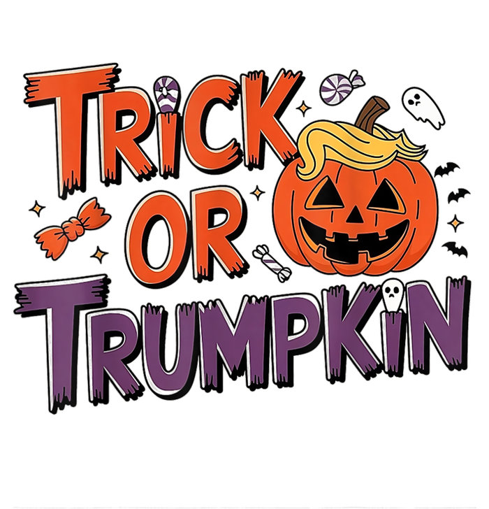 Trick Or Trumpkin Make Halloween Great Again Pro Trump 2024 T-Shirt