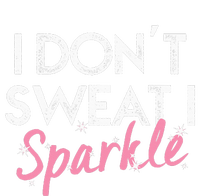 I Dont Sweat I S.P.A.R.K.L.E Pom Pom 12in Knit Beanie