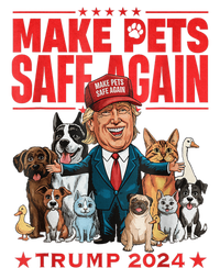 Make Pets Safe Again Trump 2024 Save Our Pets America Back T-Shirt