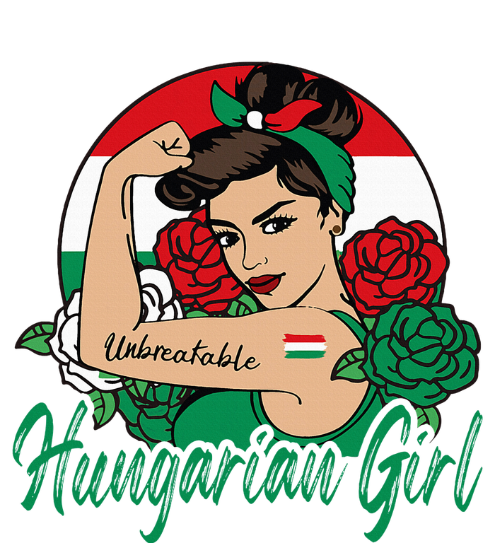 Hungarian Girl Hungary Woman Magyar Flag T-Shirt