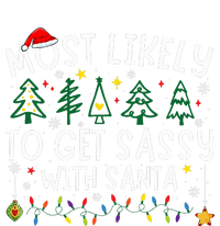 Most Likely To Get Sassy With Santa Matching Christmas Hoodie