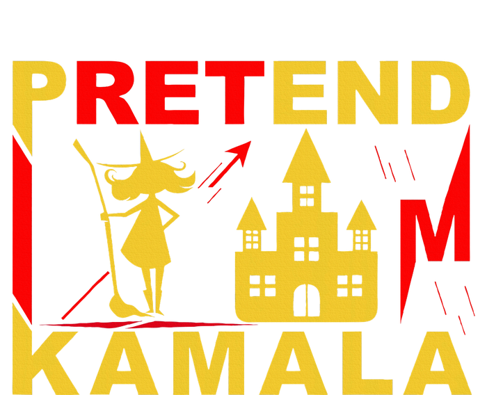 Pretend Im Kamala Witchy Madam President 2024 T-Shirt