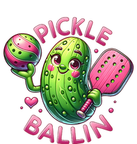 Pickle Ballin Cute Pickleball Pickleball Lovers Women's V-Neck T-Shirt