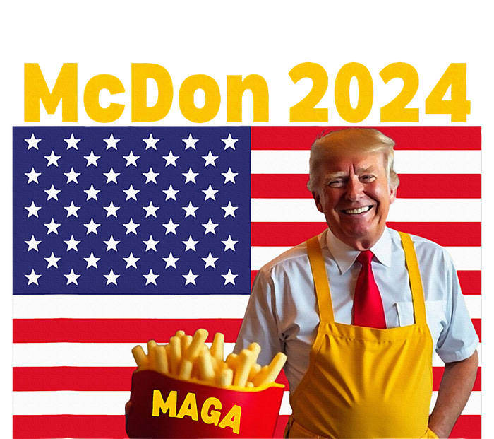 Donald Trump French Fry Cooking Fries Poster