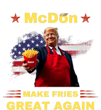 Mcdon 2024 Funny Donald Trump French Fry Cooking Friesff Magnet