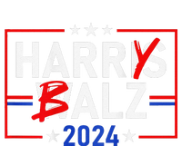 Funny Harris Walz 24 Harry Balz 2024 Meme Democratics Tie-Dye T-Shirt