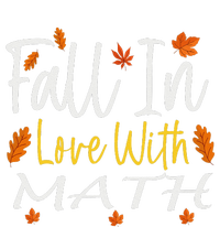 Funny Fall In Love With Math Thanksgiving Math Teacher Fall Kids Hoodie