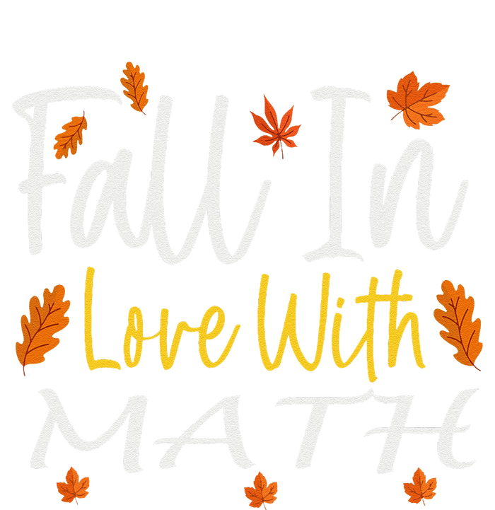 Funny Fall In Love With Math Thanksgiving Math Teacher Fall Kids Hoodie