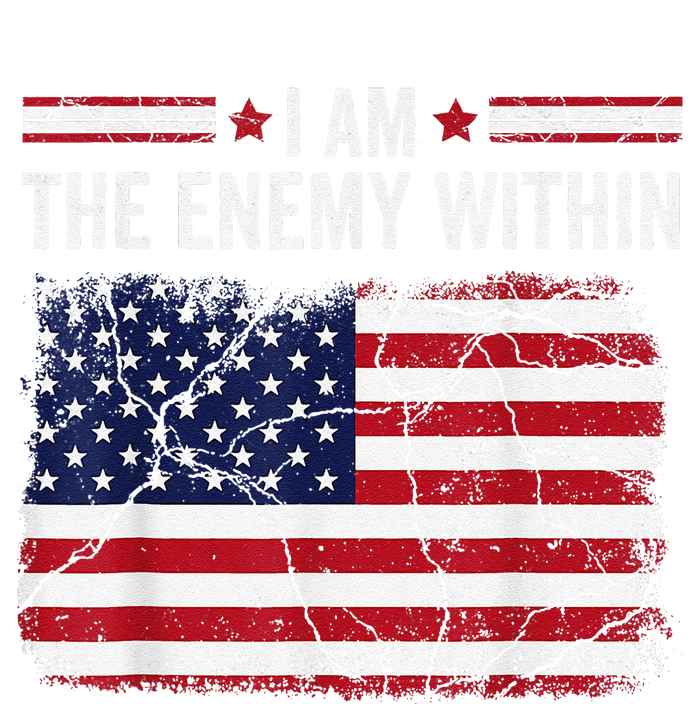 I Am The Enemy Within Funny Presidential Election 2024 T-Shirt