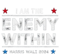 I Am The Enemy Within Harris Walz 2024 Merch T-Shirt