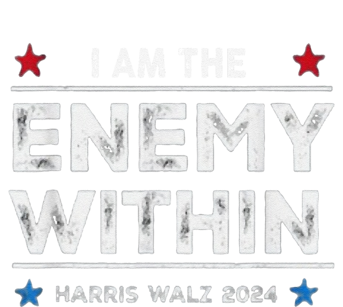 I Am The Enemy Within Harris Walz 2024 Merch T-Shirt