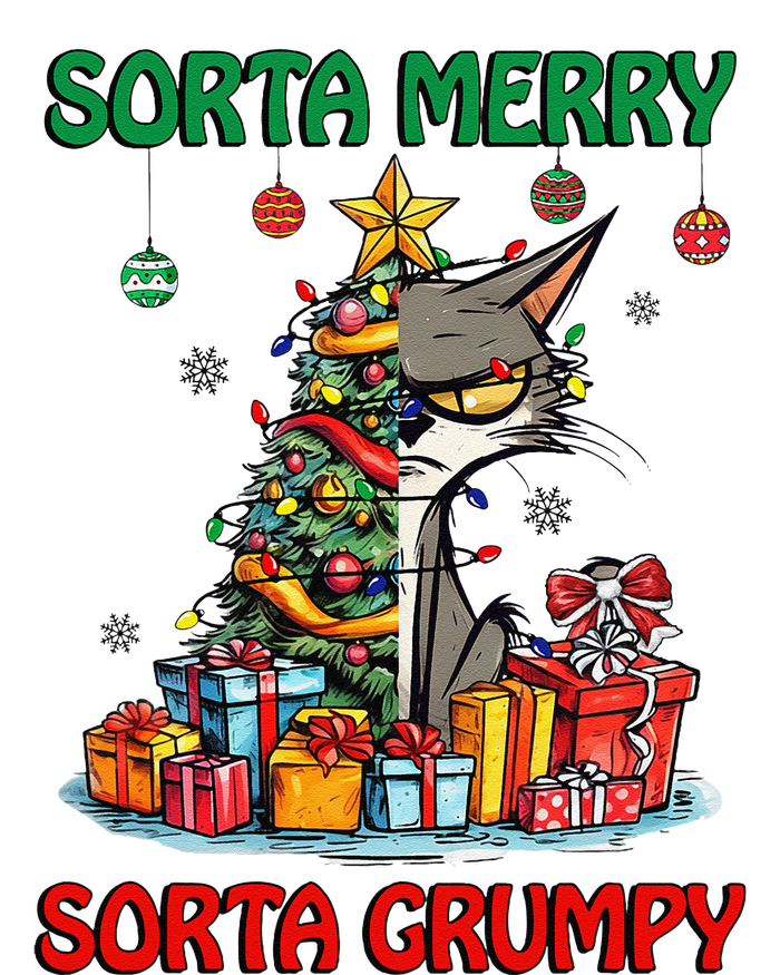 Grumpy Merry Catmas Sorta Merry Sort Grumpy Poster