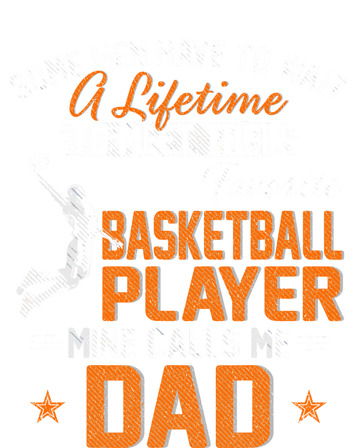 My Favorite Basketball Player Calls Me Dad Gift For Father Tie Dye Hoodie