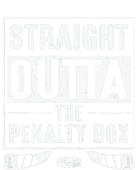 Straight Out Of Penalty Box Ice Hockey Lovers Softstyle Adult Sport Polo