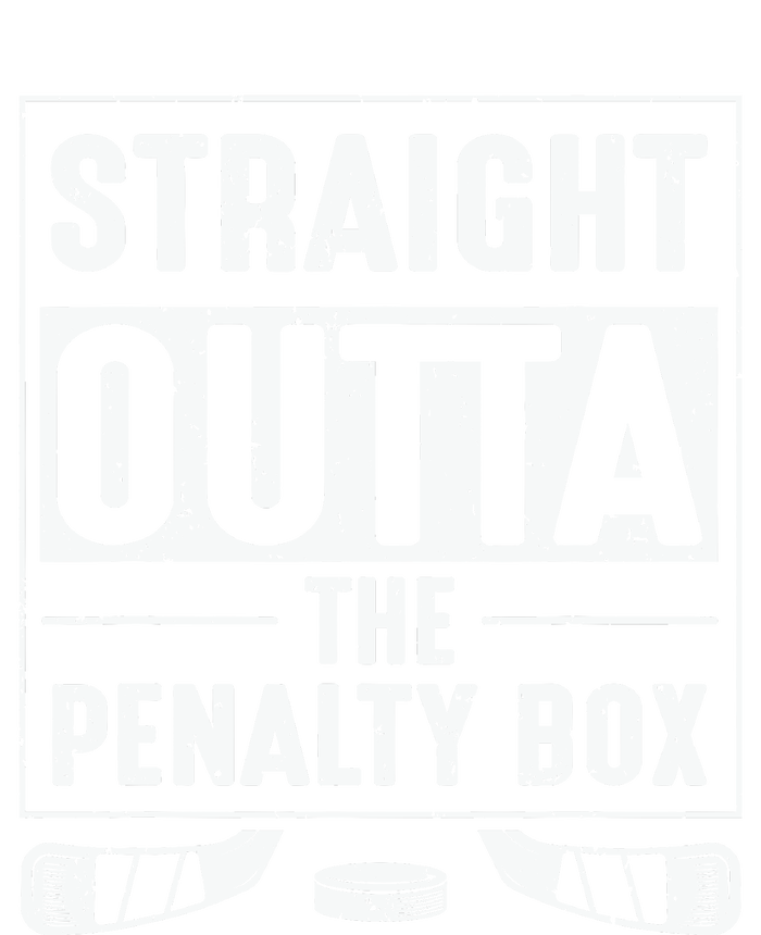 Straight Out Of Penalty Box Ice Hockey Lovers Softstyle Adult Sport Polo