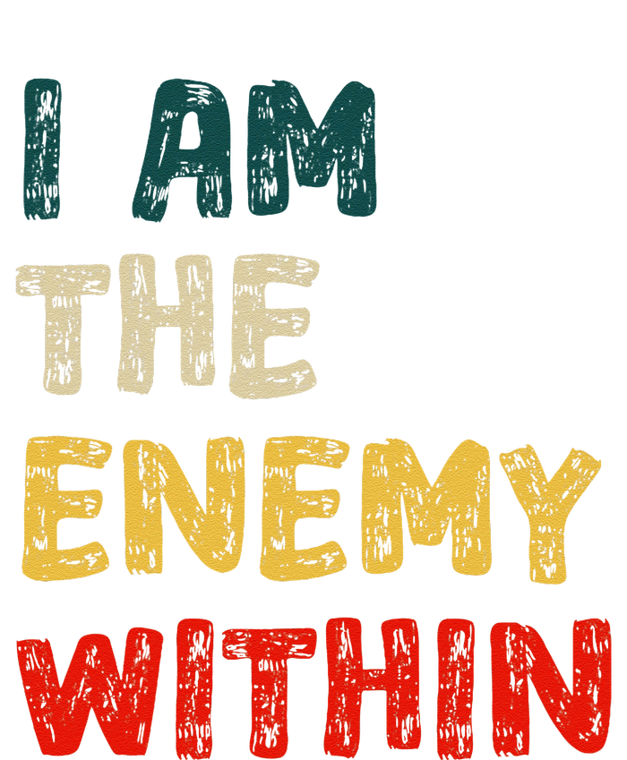 I Am The Enemy Within Kamala Harris Vs Trump Hooded Wearable Blanket