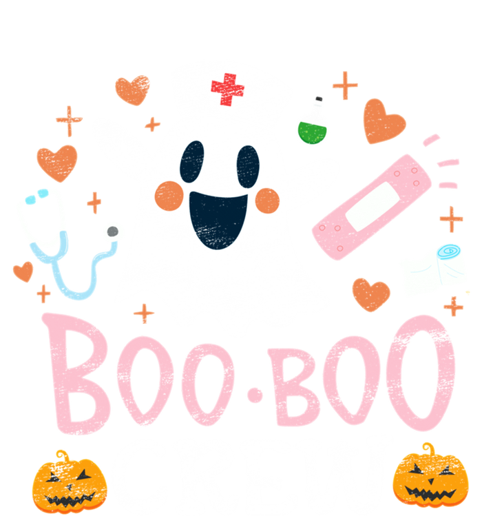 Boo Boo Crew Funny Nurse Halloween Ghost Costume Gift Short Acrylic Beanie