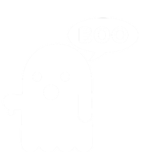 Boo Ghost Thumbs Down Funny Gift Tie-Dye T-Shirt