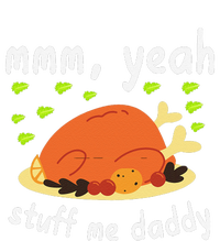 Mmm Yeah Stuff Me Daddy Thanksgiving Turkey Long Sleeve Pajama Set