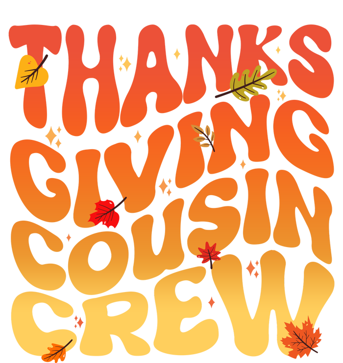 Retro Vintage Thanksgiving Cousin Crew T-Shirt