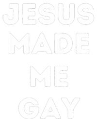 Jesus Made Me Gay Women's Flannel Pajama Set