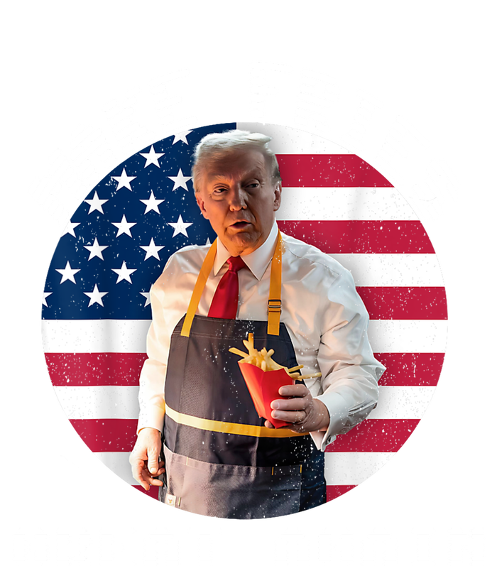 Trump Make Fries Great Again 2024 Funny Meme Trump Gift City Backpack