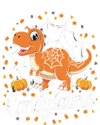 Candy Corn Candy Saurus Dinosaur Halloween Costume Gift T-Shirt